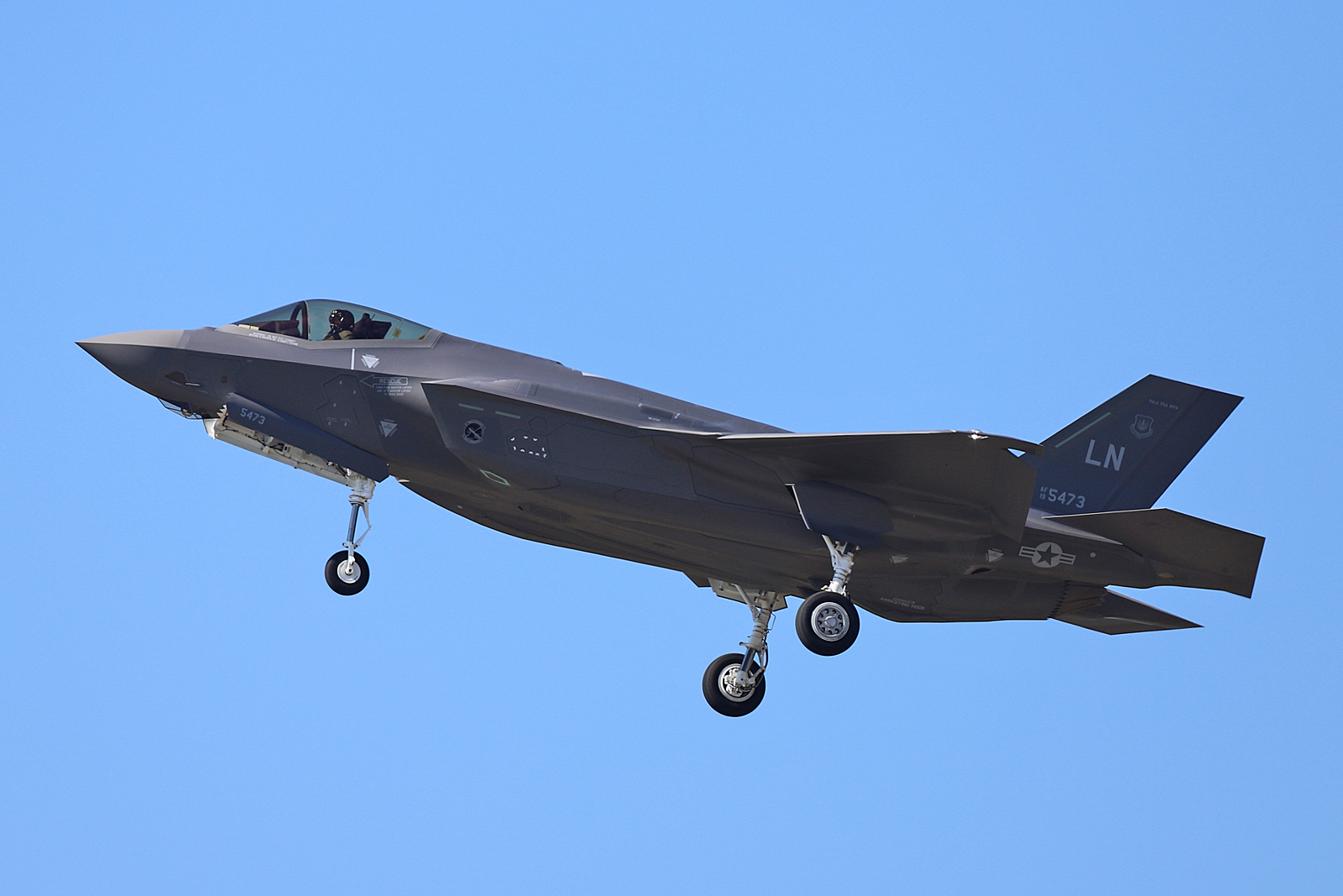 First F-35A Destined To The 495th Fighter Squadron At RAF Lakenheath ...