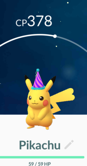 Party Hat Pikachu And Eevee Take Over The Pokemon Company S Social Media For Pokemon Day 2019 Pokemon Blog