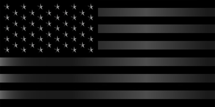 What Does The Backwards Black American Flag Mean