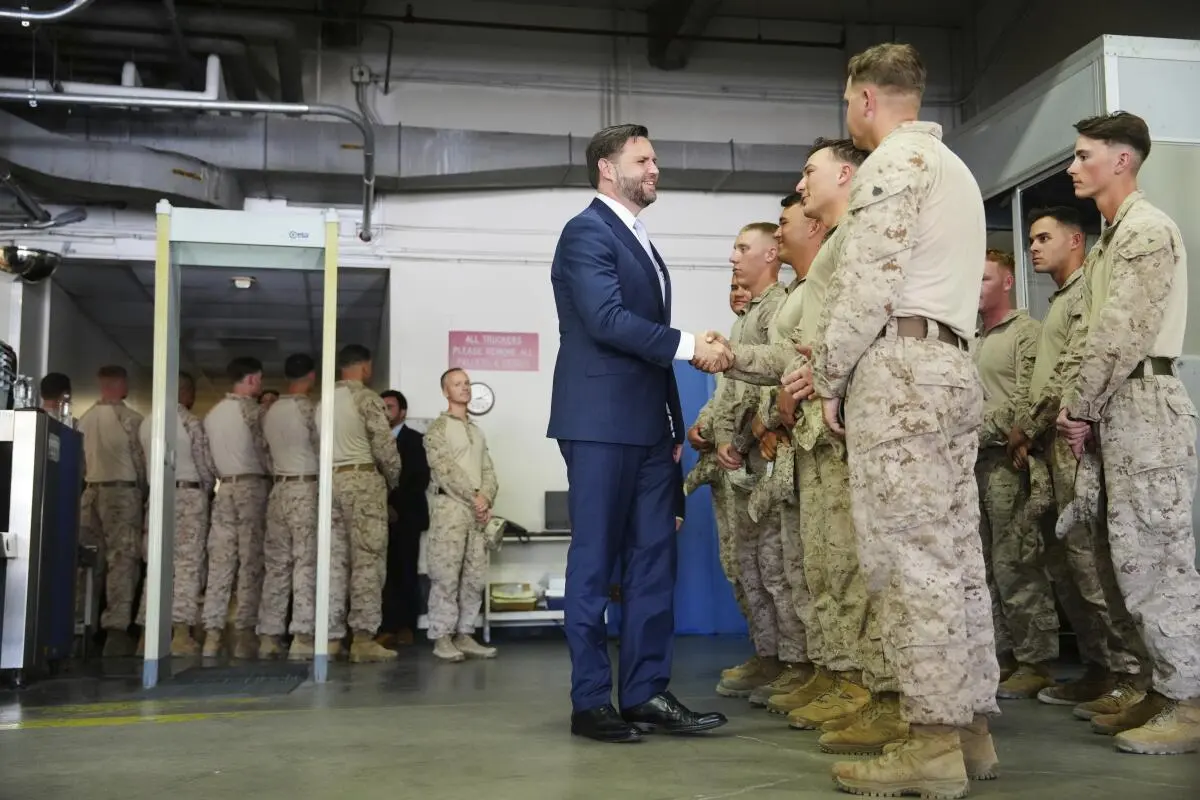 Quiz image for: Vice President JD Vance rips Newsom, Bass and mocks Padilla during unexpected visit to Los Angeles