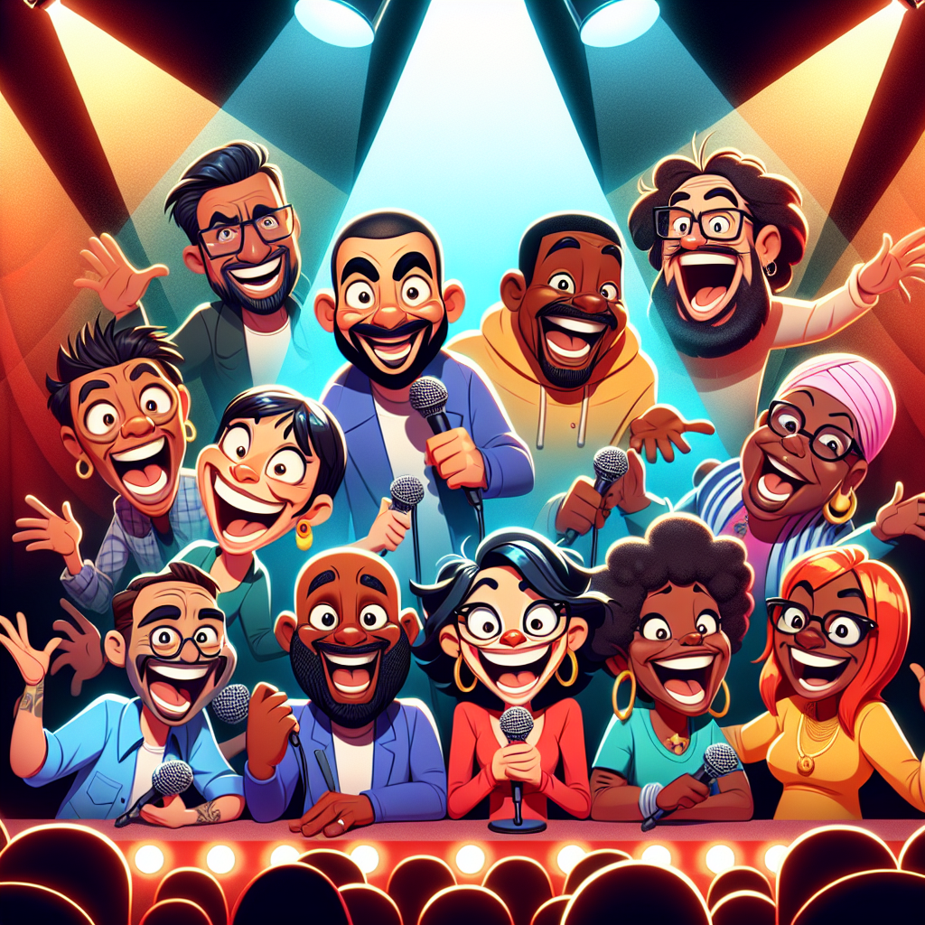 Quiz image for: Famous Stand-Up Comedians