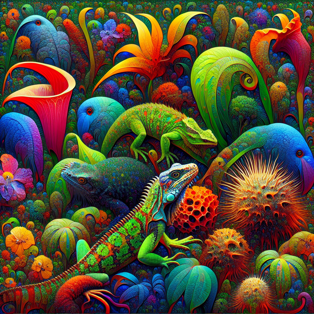 Quiz image for: Unique flora and fauna