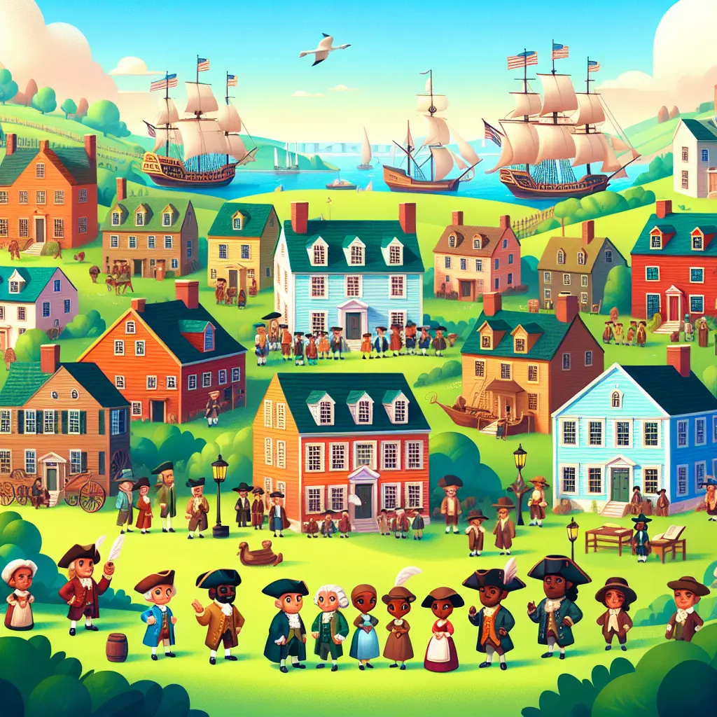 Quiz image for: 13 Colonies