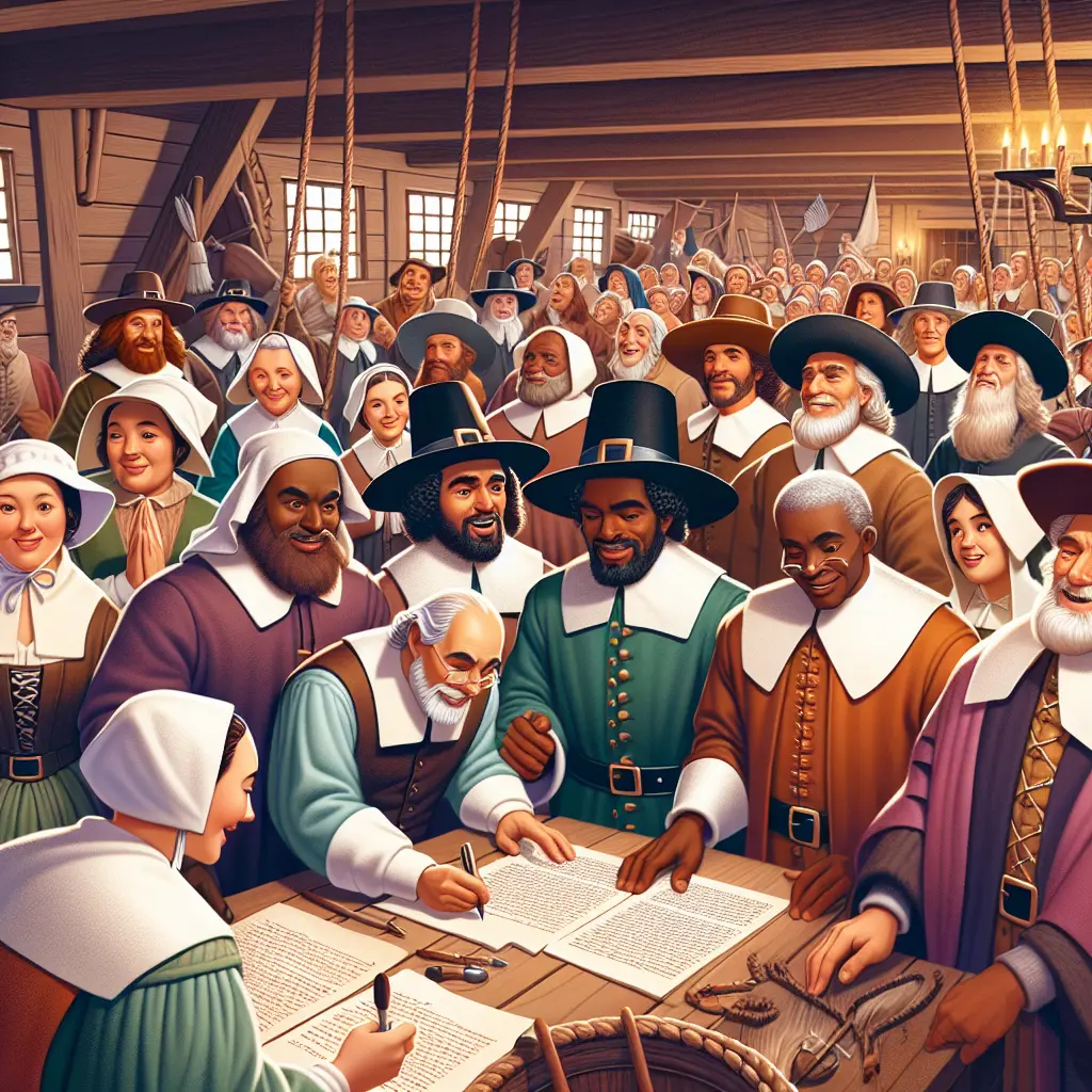 Quiz image for: Mayflower Compact