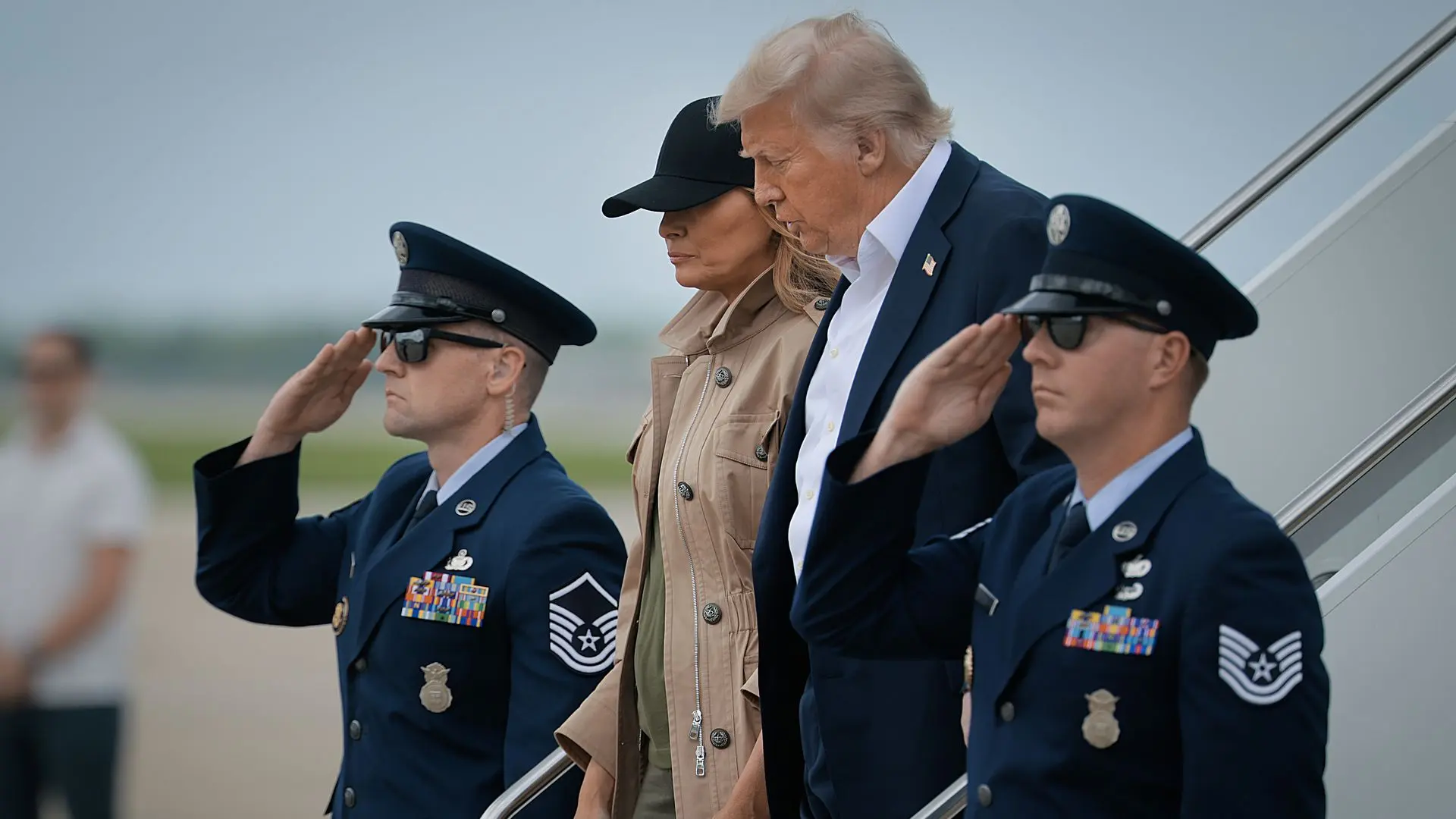 Quiz image for: President Trump defends federal flooding response in Texas visit