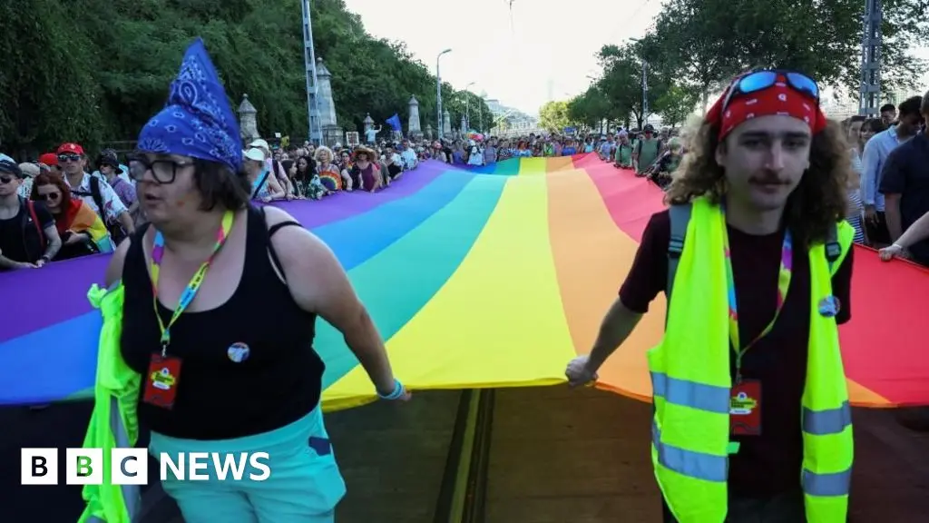 Quiz image for: Thousands party at Budapest Pride in clear message to Orban