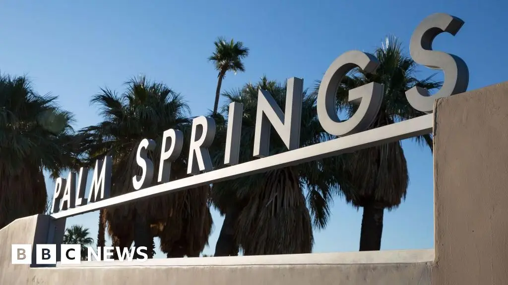 Quiz image for: Police investigate explosion in Palm Springs, California