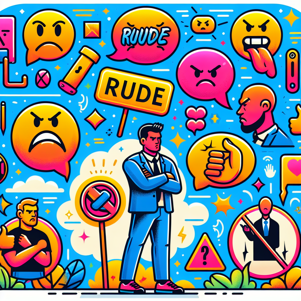 Quiz image for: Rude