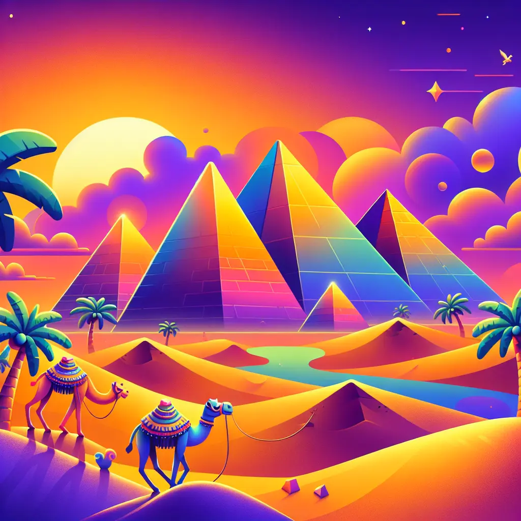 Quiz image for: Pyramids of Giza