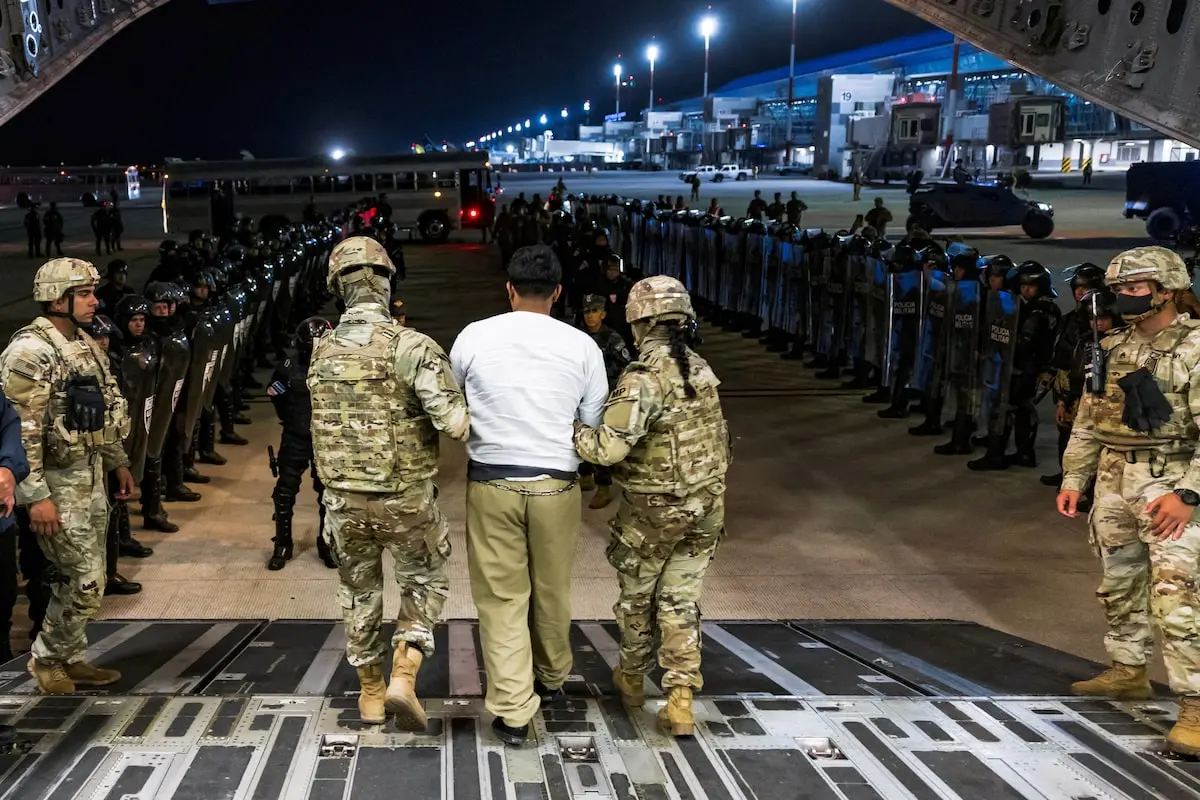Quiz image for: Hundreds of Venezuelans deported to El Salvador have right to challenge detention, US judge rules