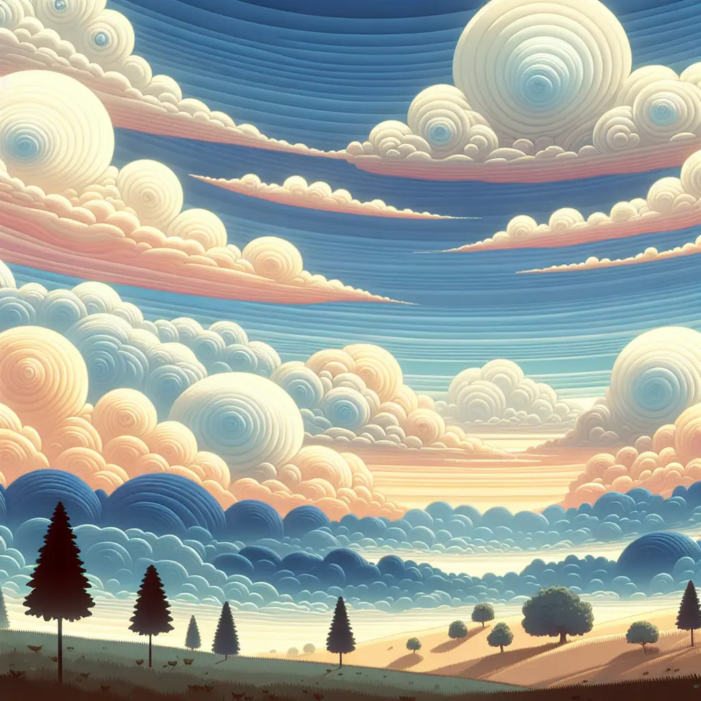 Stratus clouds