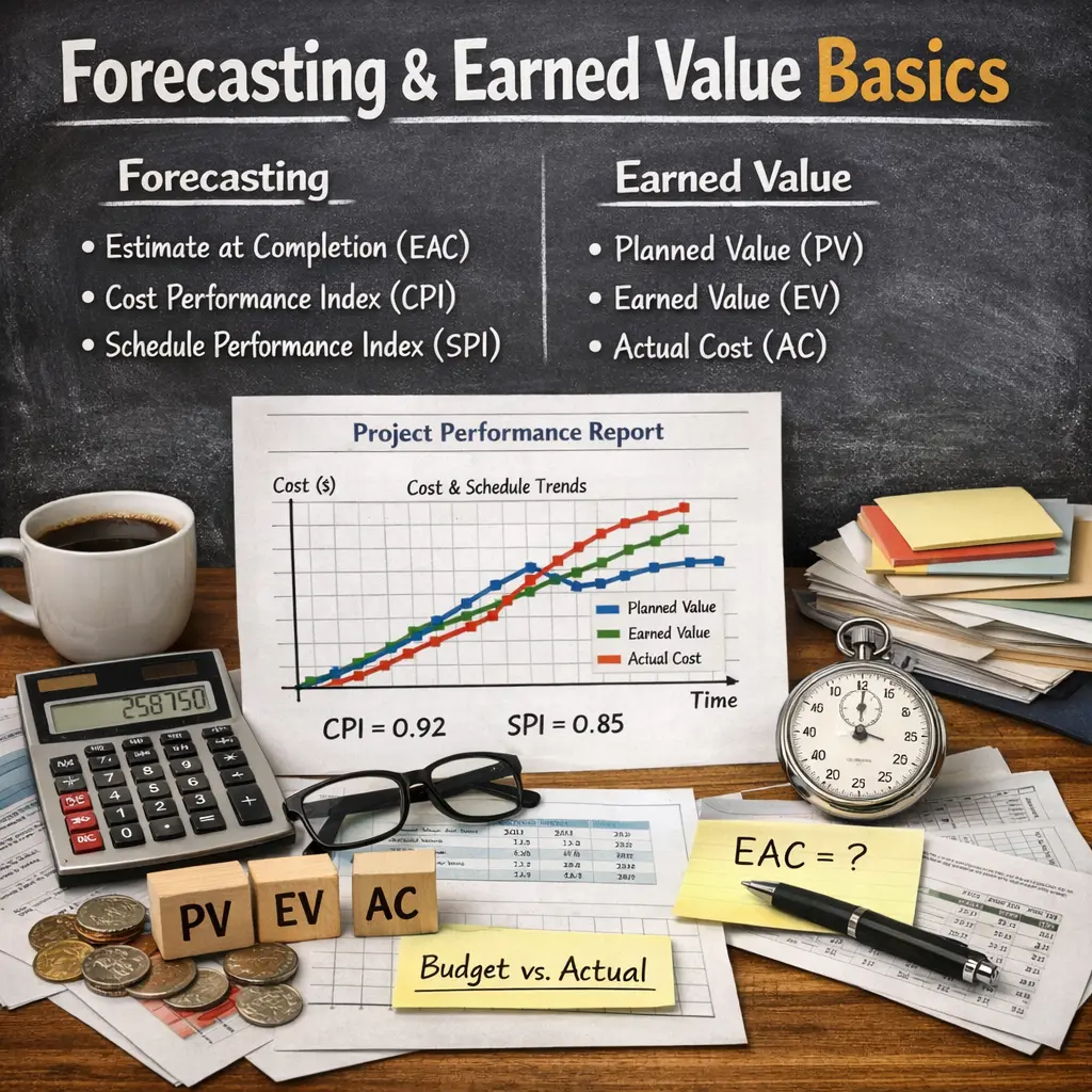Quiz: Forecasting & Earned Value Basics - Quizzly.ai